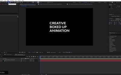 How to Animate in After Effects - Basic Text Box Reveal