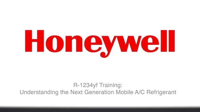 HONEYWELL ANNOUNCES NEW R-1234yf TRAINING SERIES FOR AUTO MECHANICS