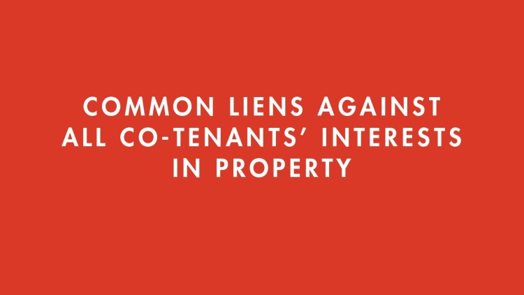 Rights and Obligations among all Co-tenants III