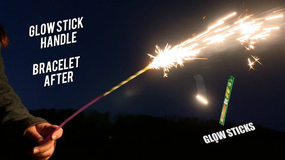 Sparkler or Glow Stick Send Off? Poll & Pics!