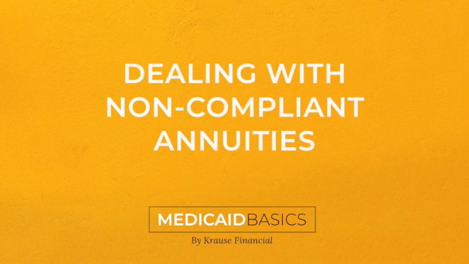 Dealing With Non-Compliant Annuities