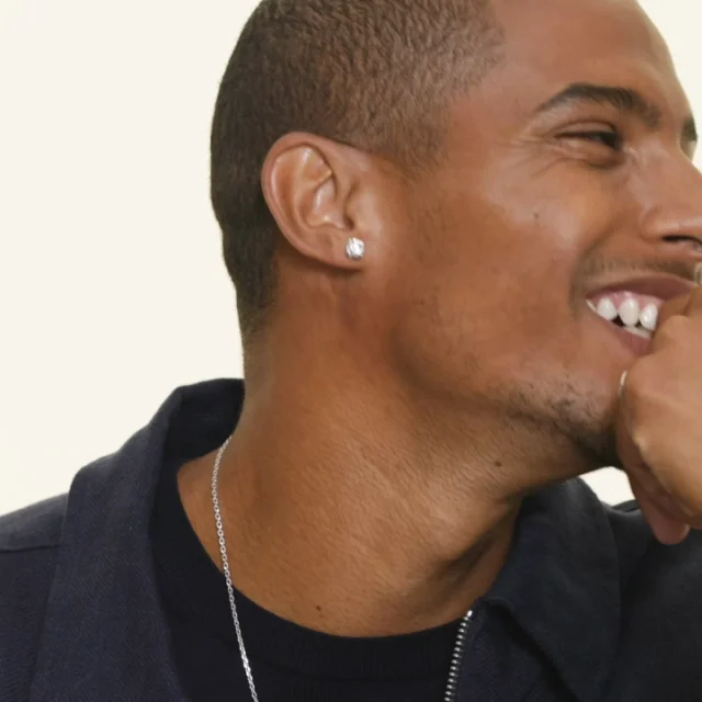 18K White Gold Certified Lab Grown Diamond Stud Earrings (3 ct. tw.)