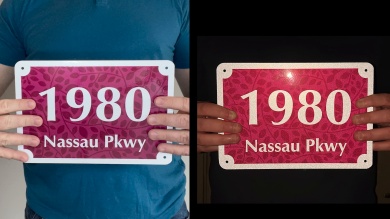 Add Your Address Here LawnPuppy Sign And Stake Kit