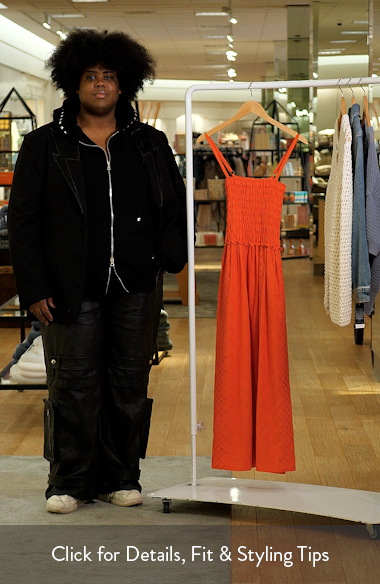 Splendid Kenzie Eyelet Sleeveless Maxi Dress | Nordstrom