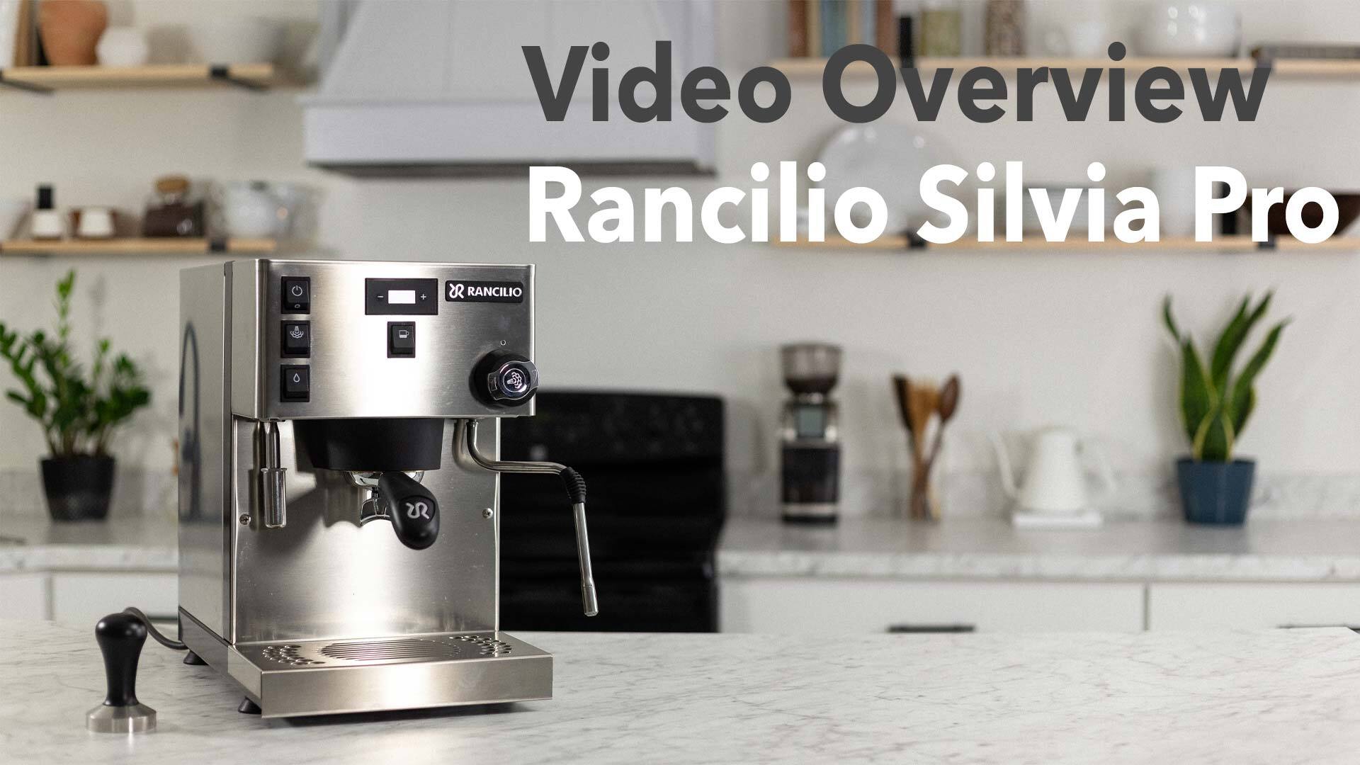 ▶︎ Rancilio Silvia PRO - Prepara tu café en casa - Café Barsel