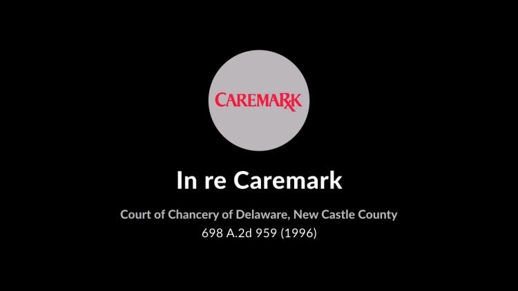 In re Caremark International Inc. Derivative Litigation