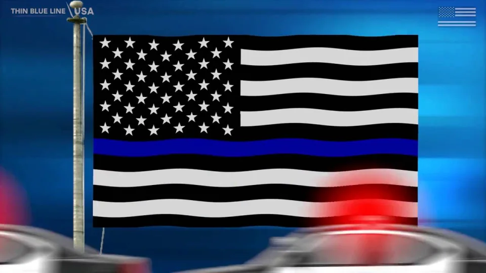 What Is the Meaning of the Thin Blue Line? (Video) - Thin Blue Line Flag  Meaning - Thin Blue Line USA