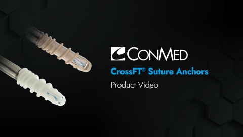 CrossFT® Suture Anchor Family - Product Video