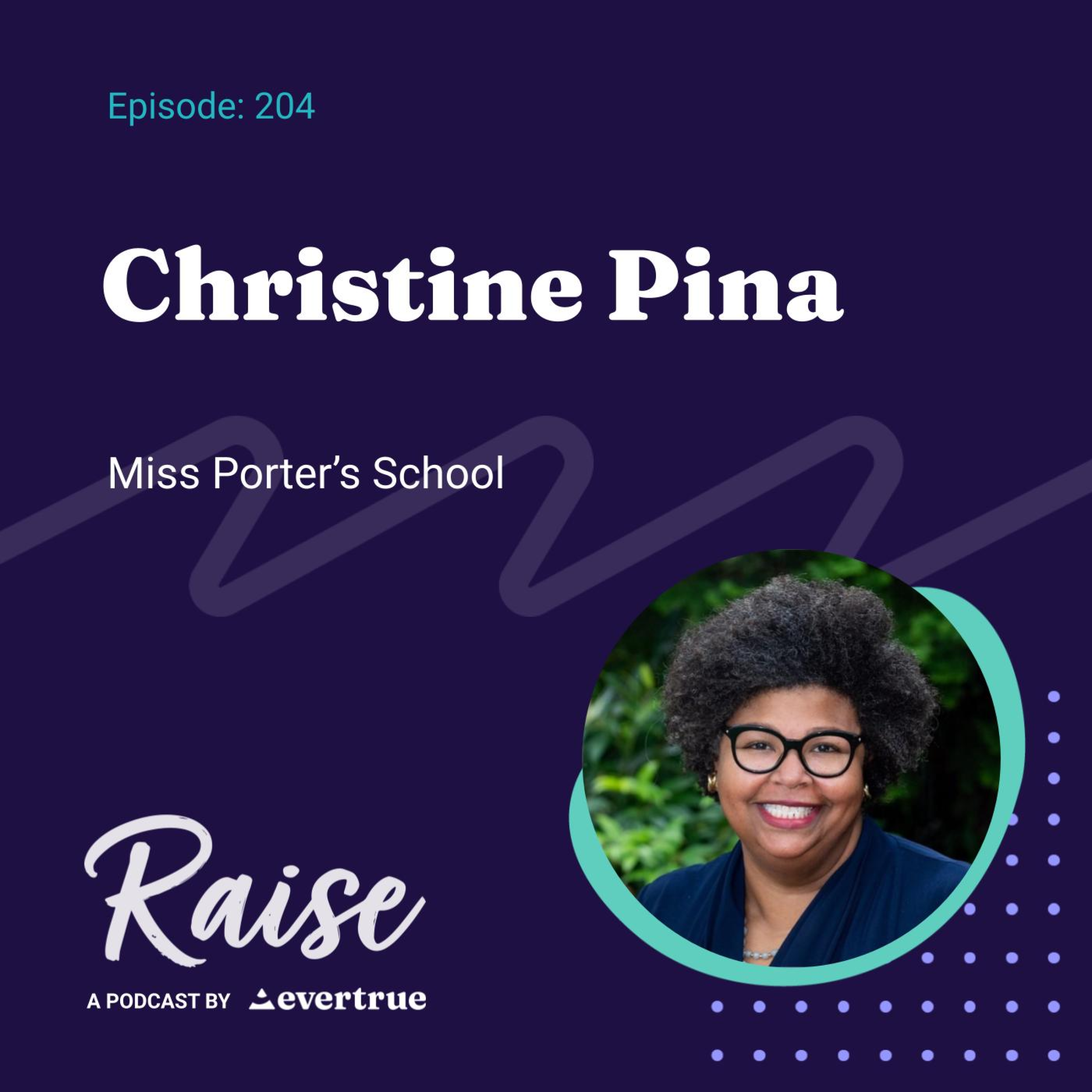 204: Christina Pina, Miss Porter's School episode artwork
