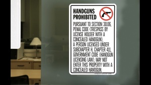 Gun Signs