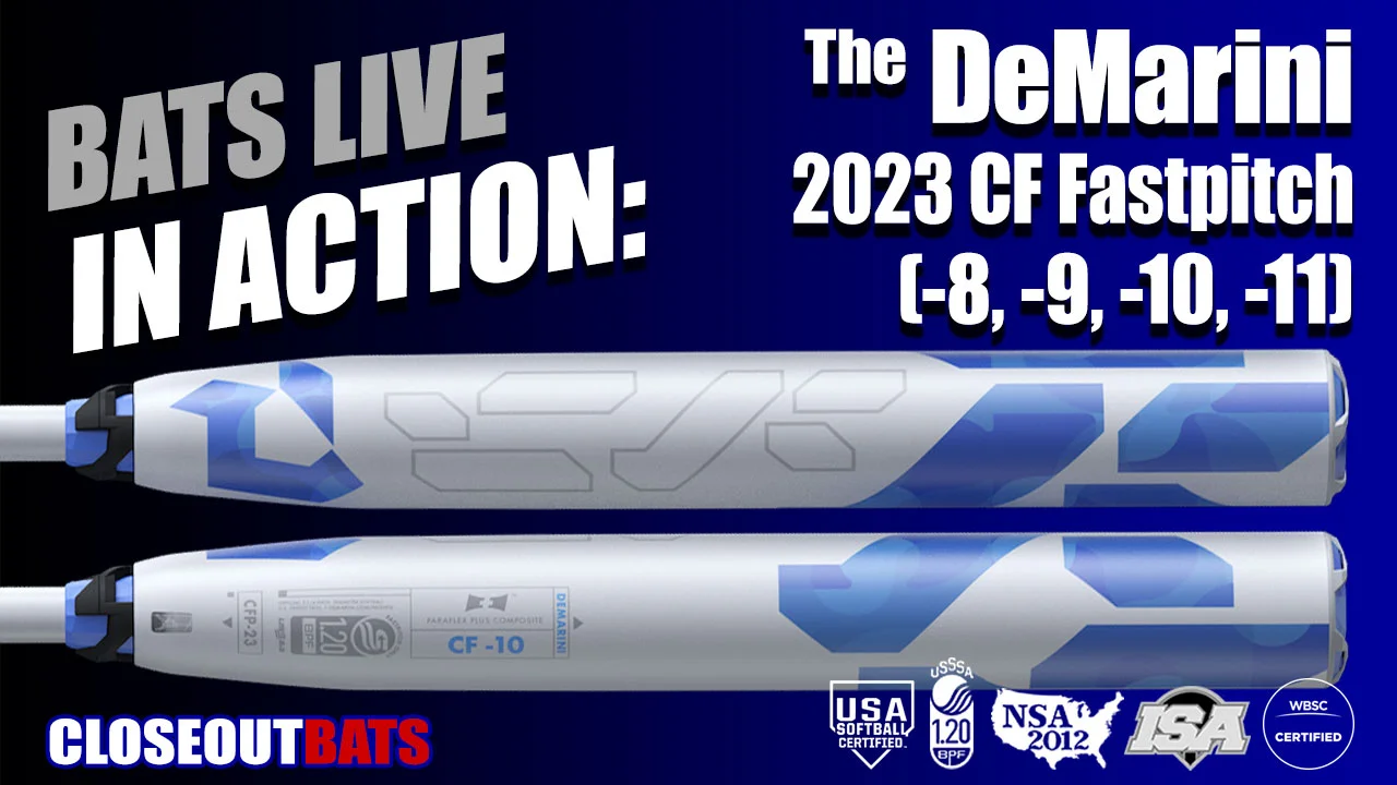 HITTING: DeMarini CF Fastpitch Overview -8, -9, -10, -11 (2023)
