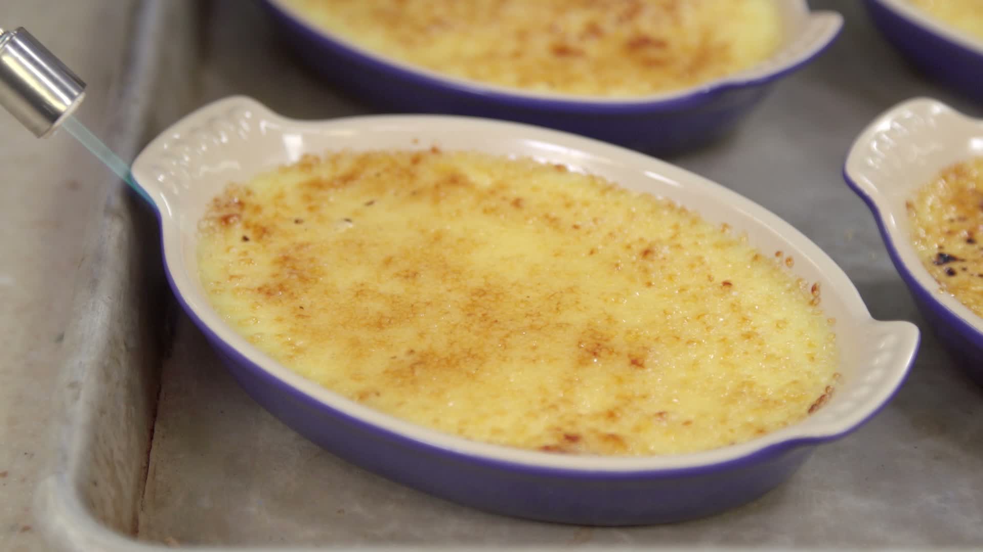 Classic Creme Brulee Recipe Video : Favorite Classic Creme Brulee Cleobuttera : Part of the joy ...