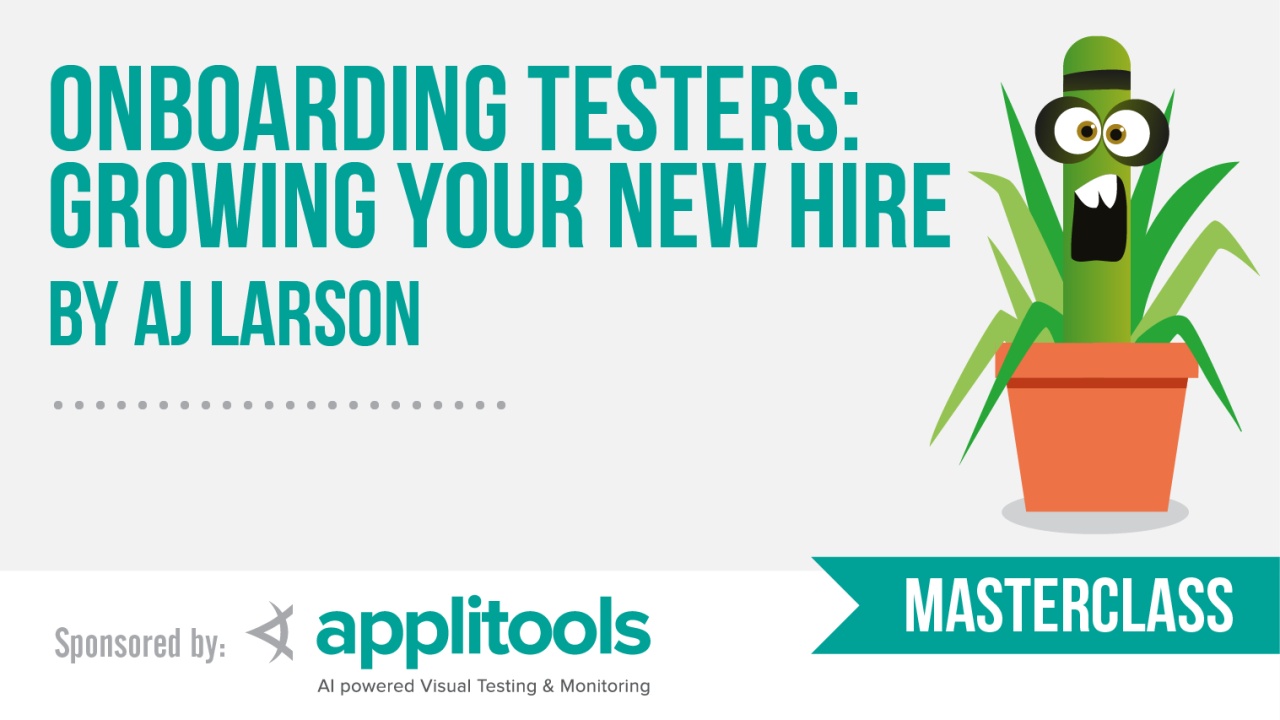Onboarding testers: Growing your new hire image