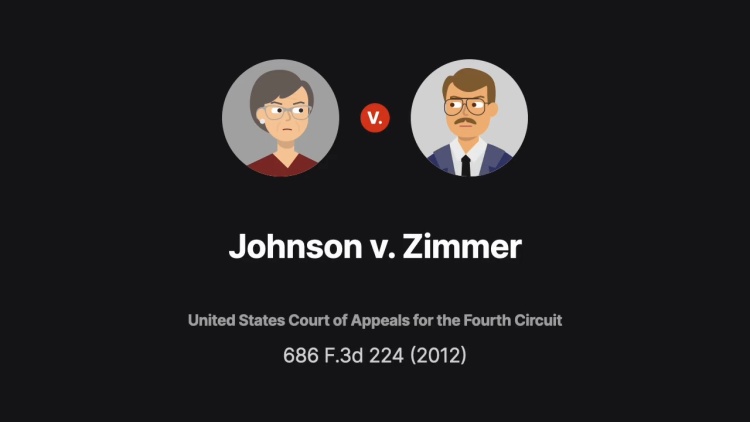 Johnson v. Zimmer