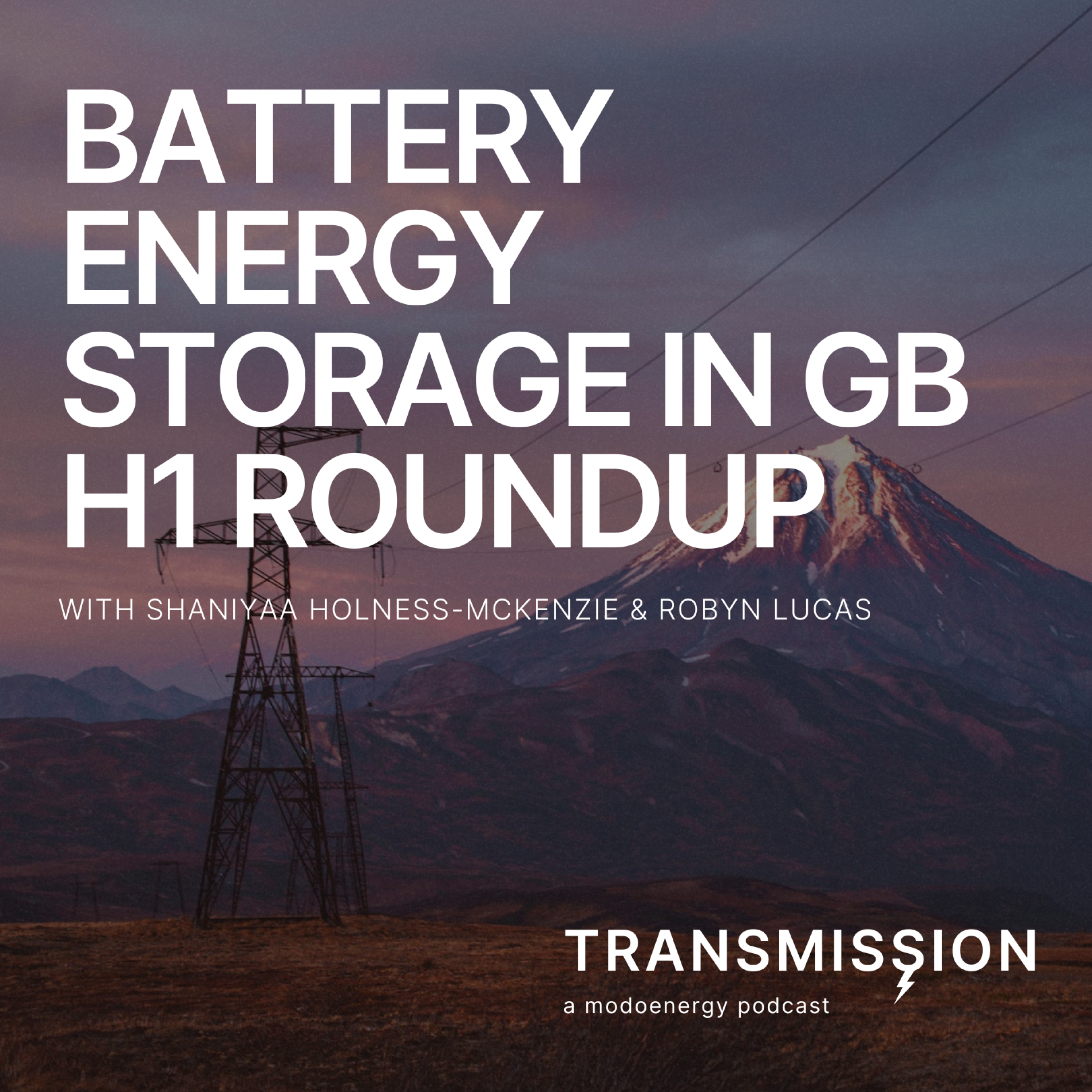 Battery Storage in Great Britain: Mid-Year Roundup with Shaniyaa Holness-McKenzie and Robyn Lucas - podcast episode cover