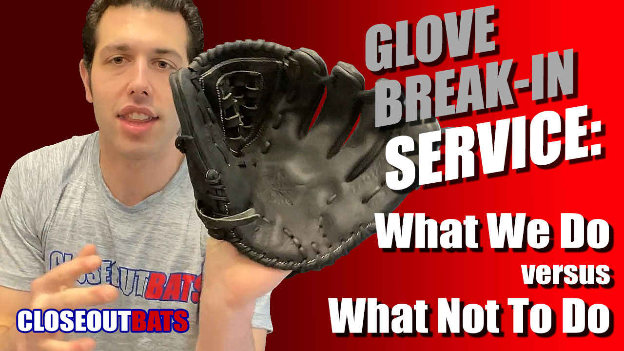 best way to soften new baseball glove