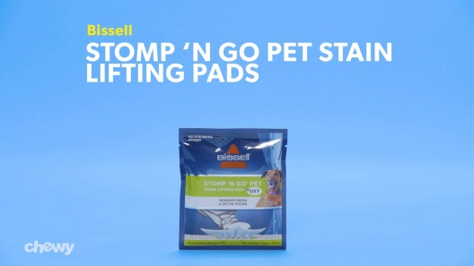  Bissell Stomp 'N Go Pet Lifting Pads + Oxy for Stain