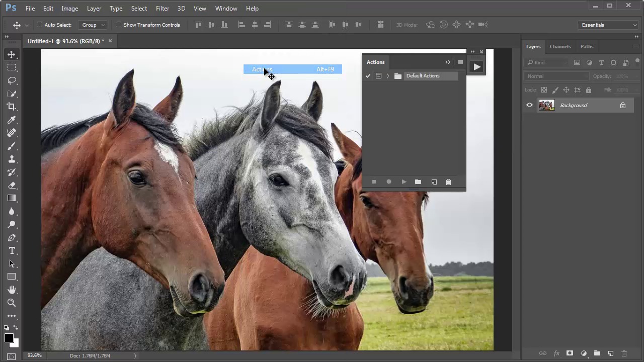 Photoshop Trong 60 Giây: Cách Tăng Độ Nét Cho Bức Ảnh Với Các Photoshop  Action | Envato Tuts+