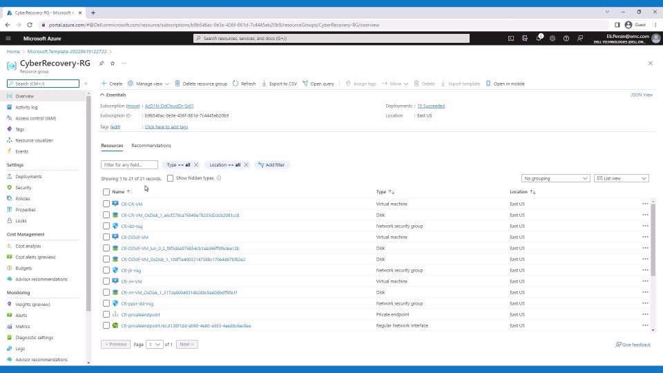 Dell PowerProtect Cyber Recovery on Azure Videos Dell Technologies