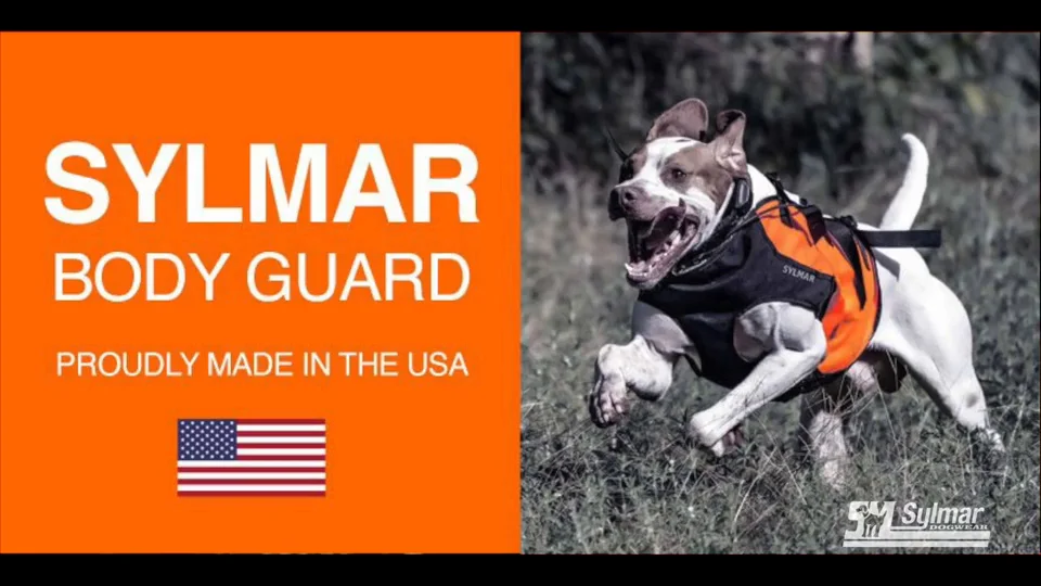 SYLMAR Body Guard Dog Vest -- ORANGE