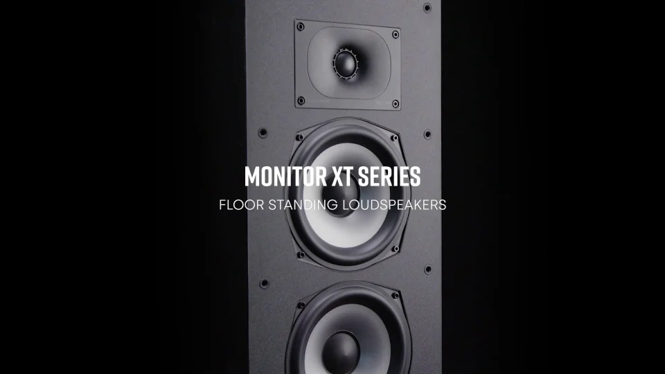 絶品 センターバレーポークオーディオ POLK AUDIO Monitor XTシリーズ フロアスタンディングスピーカー マットブラック MXT70  1本