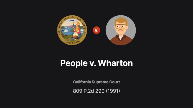 People v. Wharton
