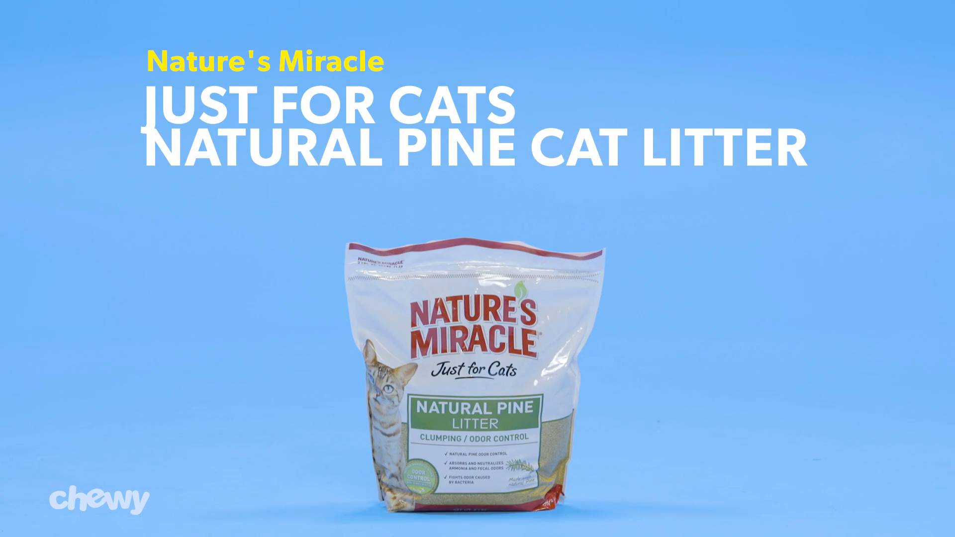 Nature's miracle outlet pine cat litter