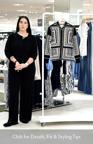 NIC+ZOE Nordic Nights Reversible Knit Jacket | Nordstrom