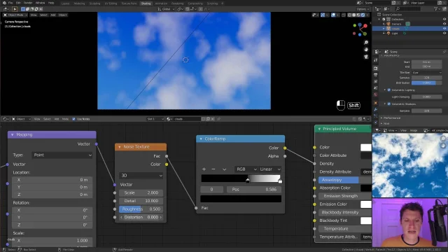 Simple Clouds - CG Cookie