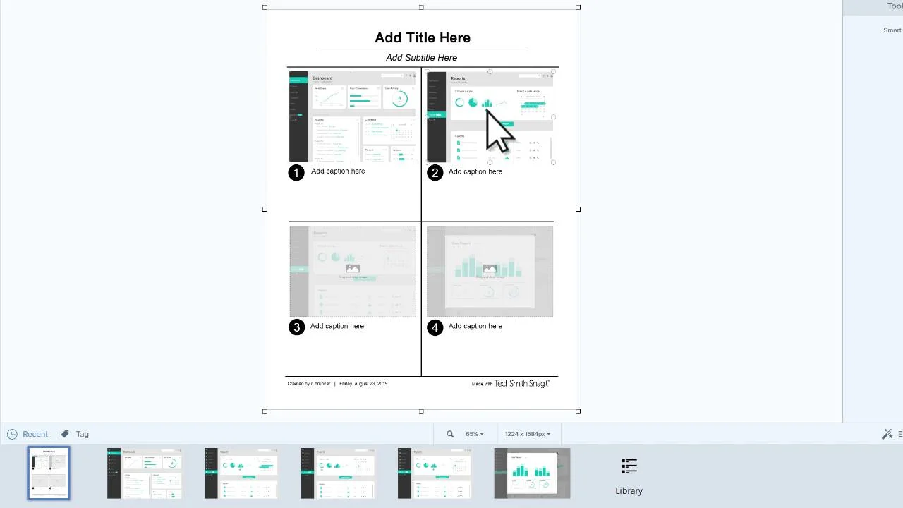 user manual template