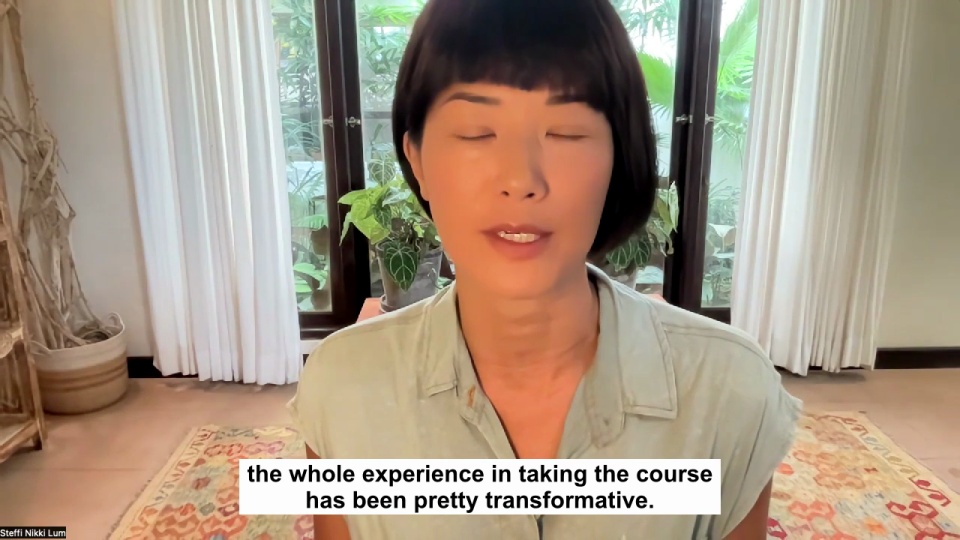 Stef Lum testimonial