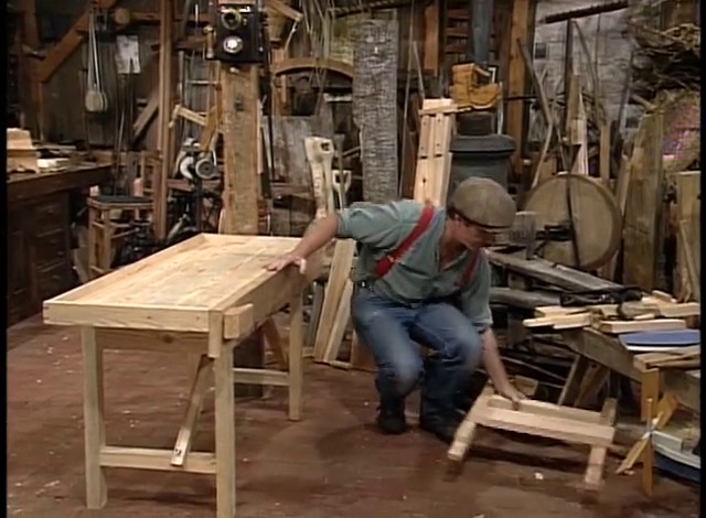 Woodwrights Shop S15 09 Preview 640x480 1500K.mp4 Preview The Woodwright s Shop S15 Ep09 Folding Workbench Part 2 Roy Underhill Woodwright s Shop CAT2 CAT3 CAT4 CAT5 T0655