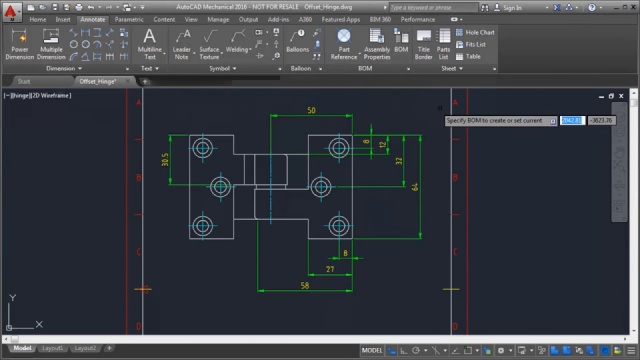 2. Tính Năng Nổi Bật của Autocad Mechanical 2016