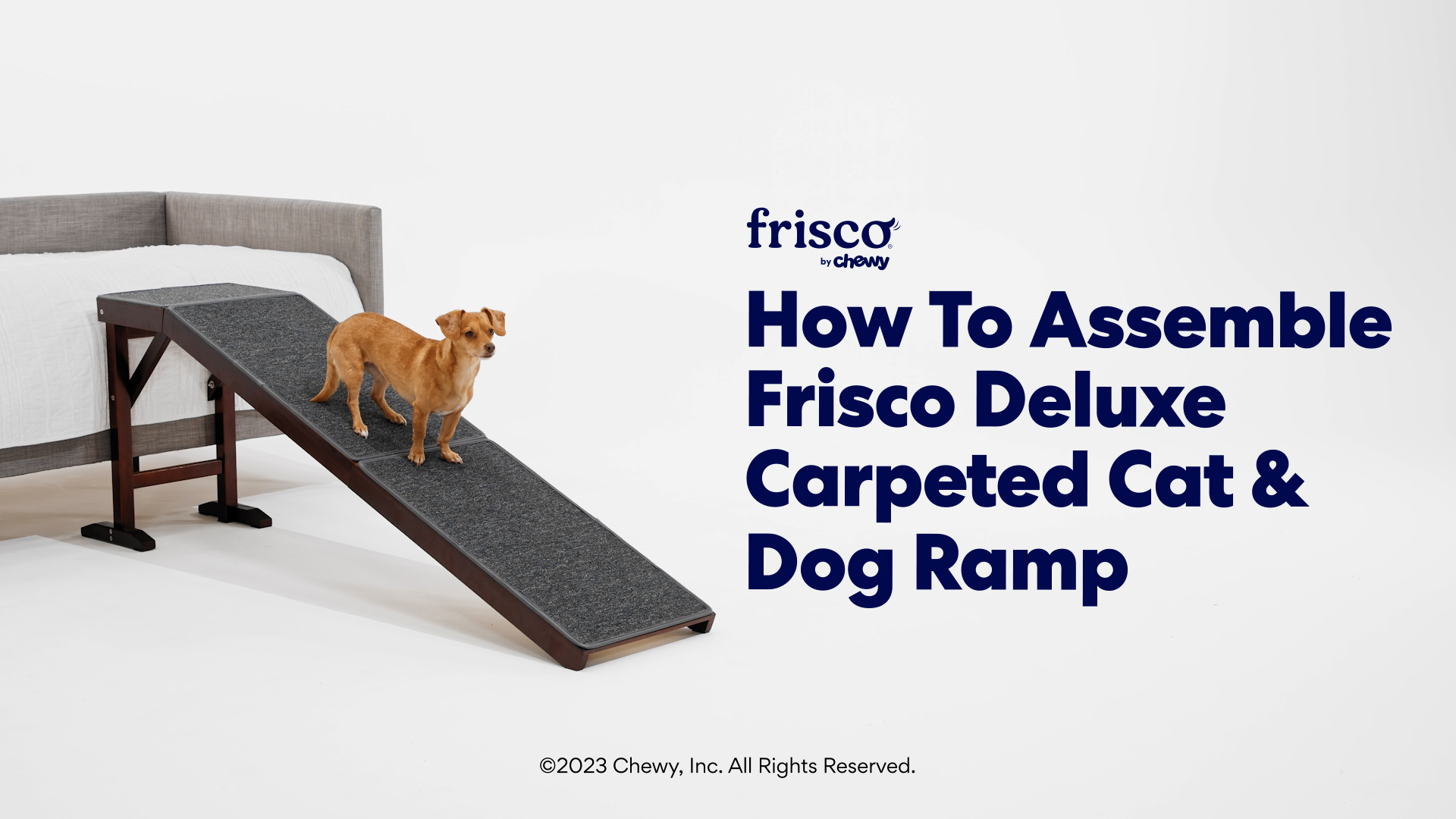 Carpeted dog outlet ramp