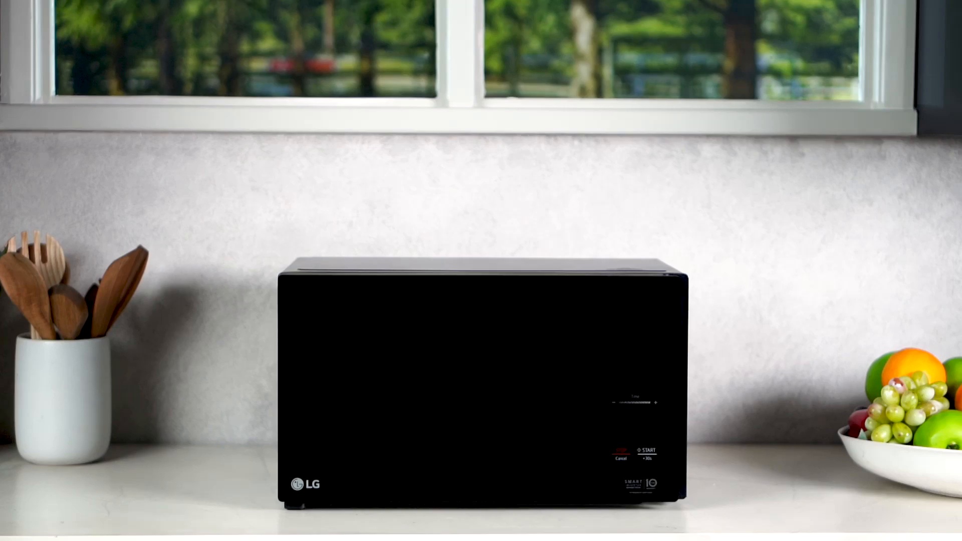 Lg neochef 25l 1000w inverter stainless store steel microwave