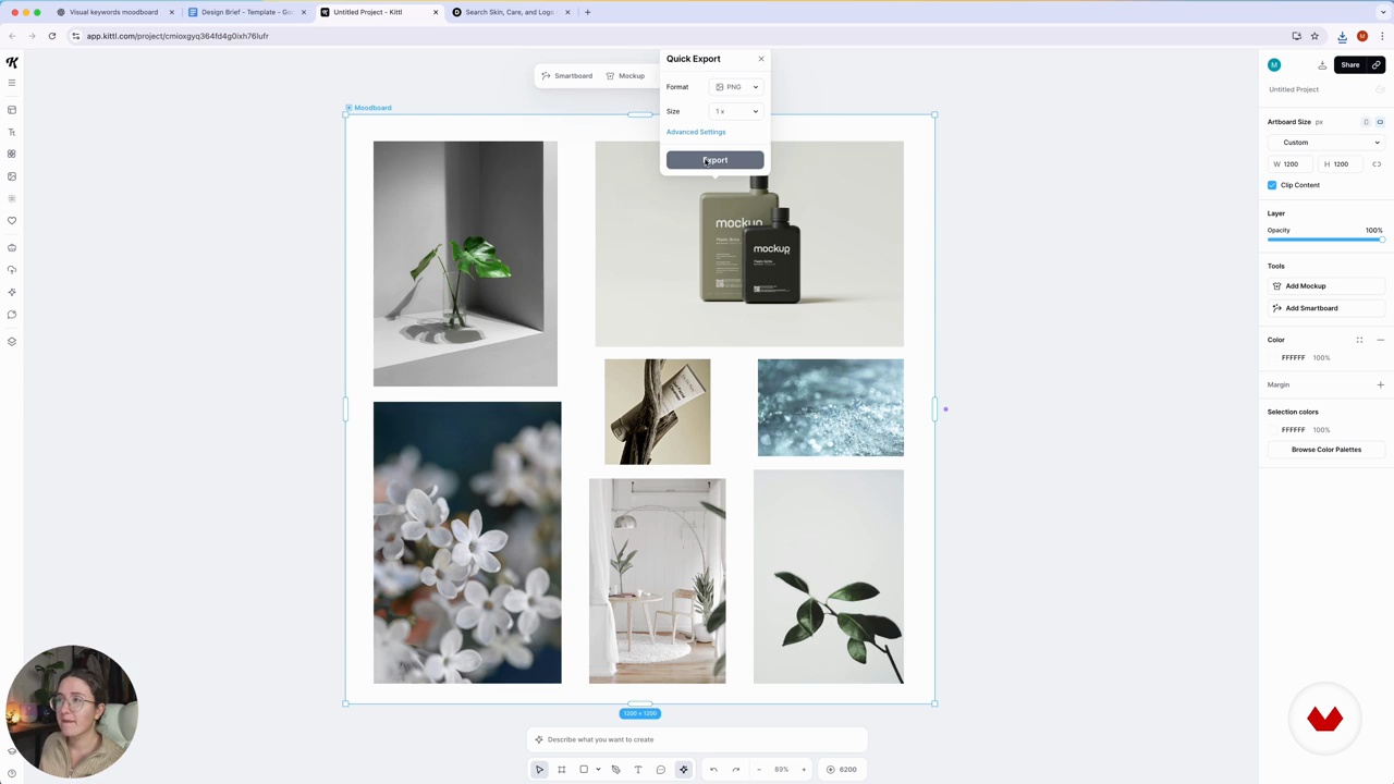 Exporting and Reusing Your Finished Design Brief