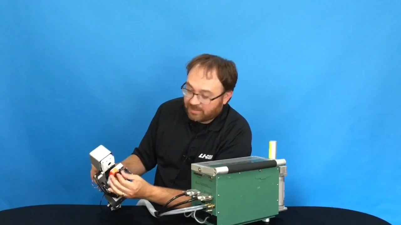 ラピスラズリ LI-6400/XT | Video: Overview of the LI-6400/XT Instrument Hardware