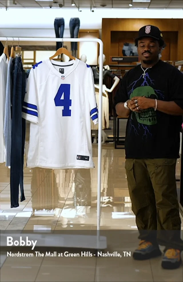 Nike Dallas Cowboys Dak Prescott #4 Game Replica Jersey - White