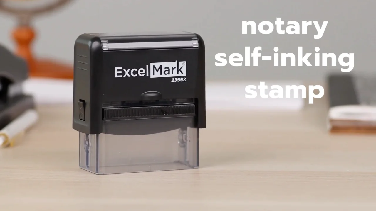 Self-Inking New Jersey Notary Stamp