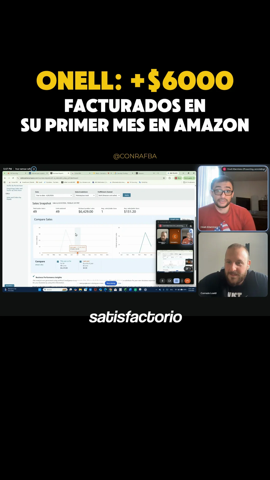 Testimonio estudiante exitoso - Primer mes en Amazon