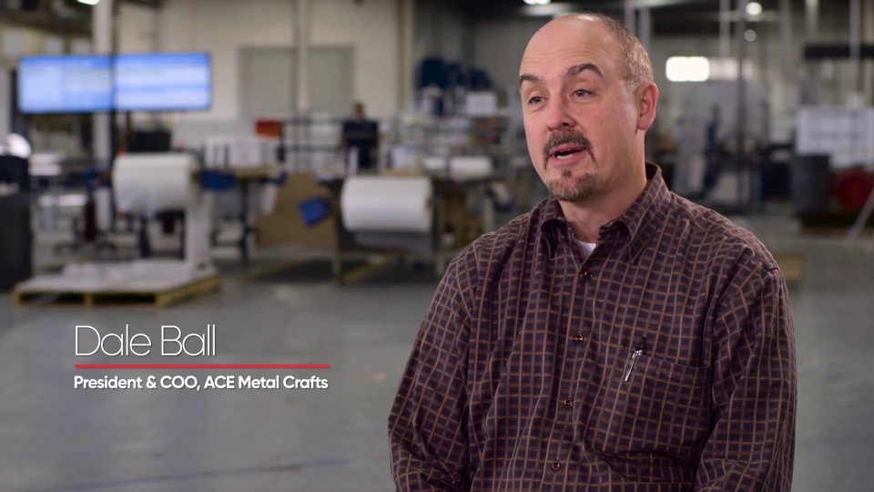 By using ERP software designed for manufacturers, Ace Metal Crafts has real-time visibility that lets them respond quickly to changes in their business