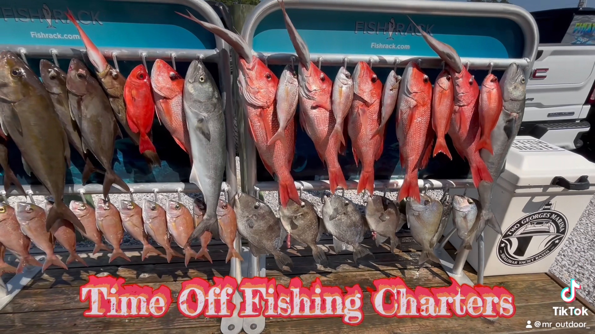 Business Card: Time Off Fishing Charter