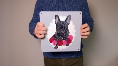 Upload Your Own Art Custom Signature Sign - 18in. x 24in.