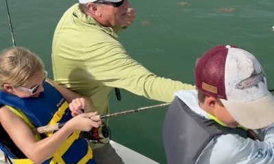 Great day on the water with Mark! 