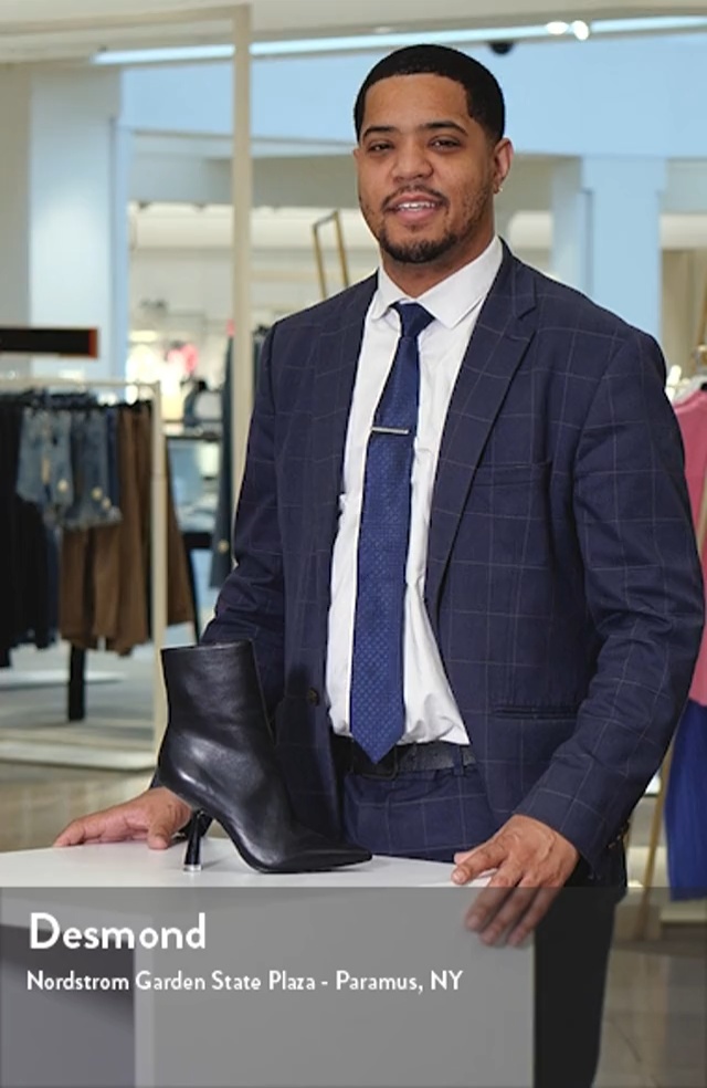 BLACK SUEDE STUDIO Jelena Pointed Toe Bootie (Women) Nordstrom