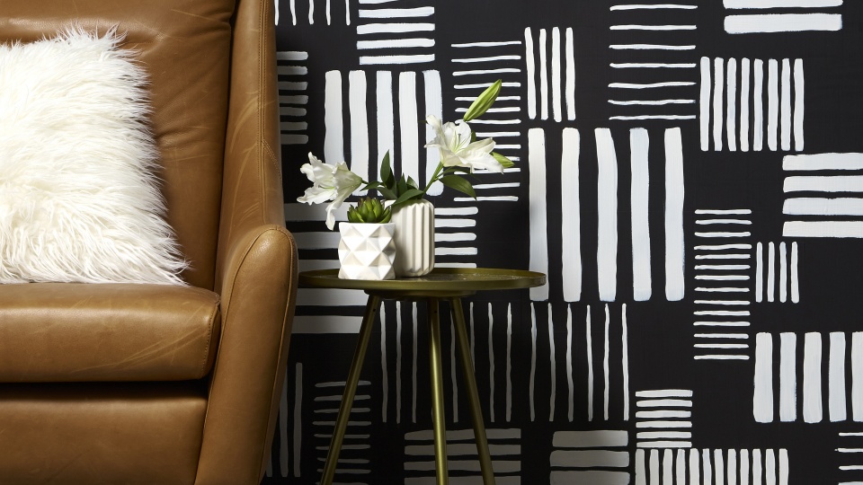 Our clever wallpaper hack Our clever wallpaper hack