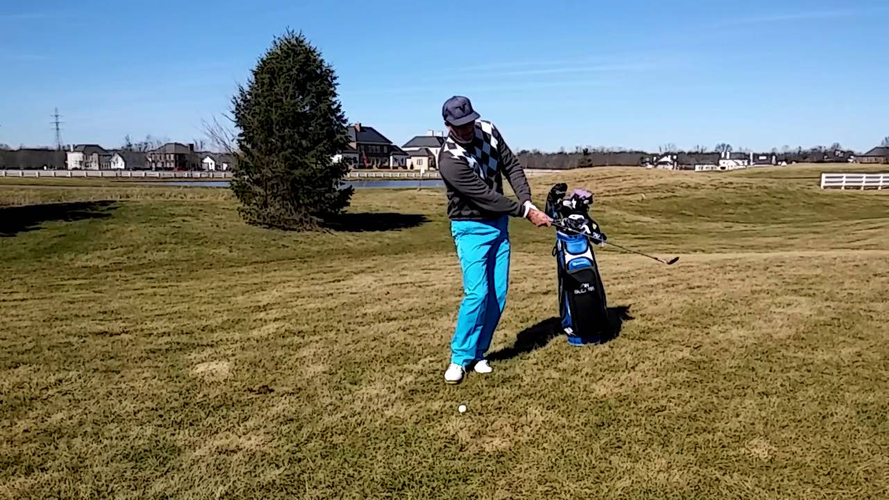 Test the Lie on Short Game Shots with Rehearsal Swings