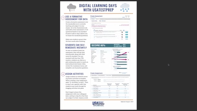 Screenshot from Digital Learning Days video