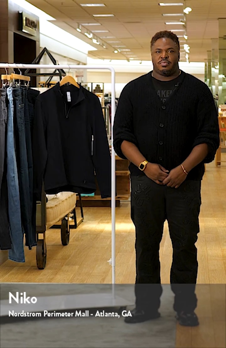 Rhone Covert Rib Quarter Zip Pullover | Nordstrom
