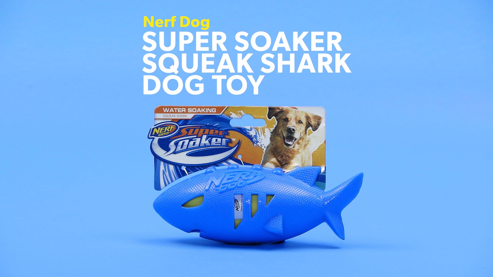 nerf dog shark